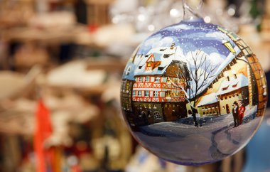 Christmas in Germany in a Ball clipart
