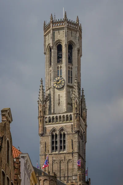 Glockenturm von Brügge — Stockfoto