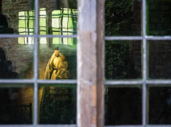 The Queen through the Window — Stock Photo, Image