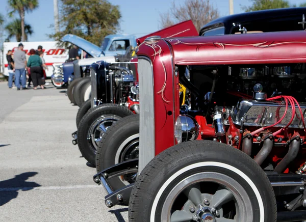 Hot Rods & veteranbilar — Stockfoto