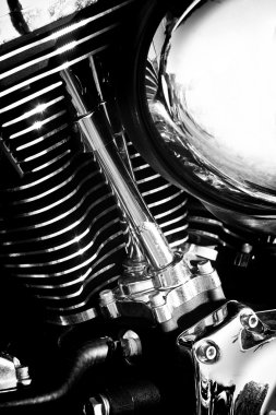 eski motosiklet motoru