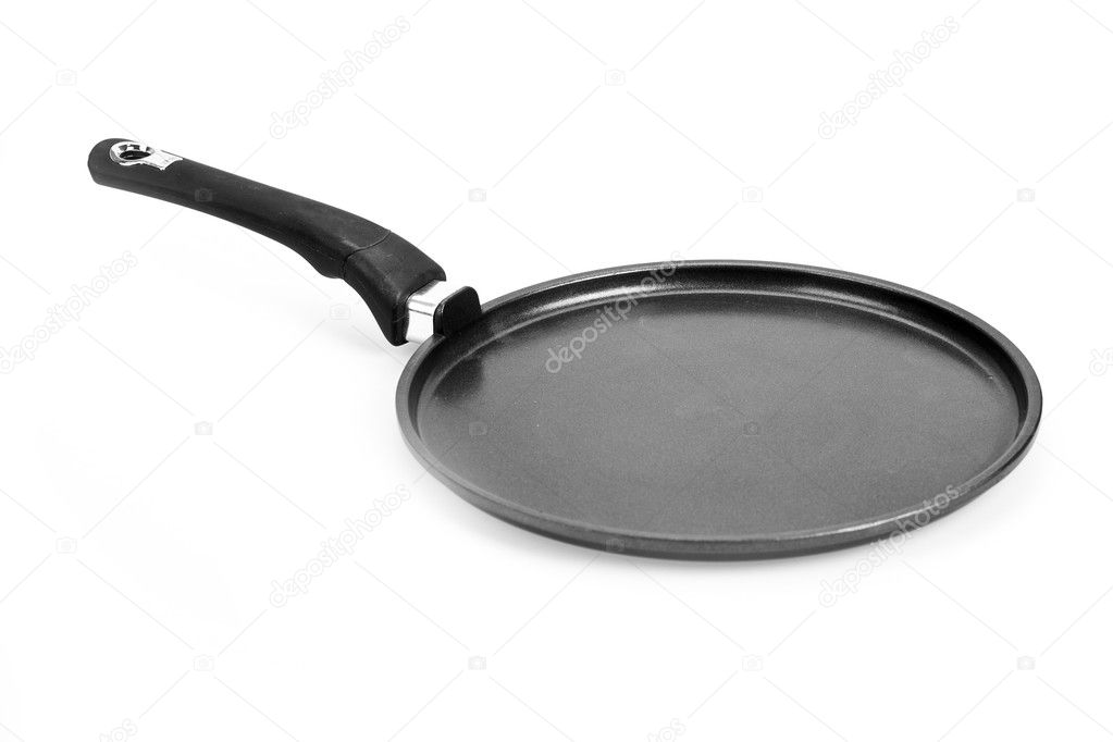 Frying pan isolated