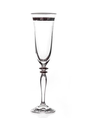 şarap cam izole