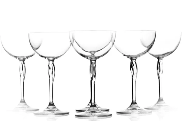 Weinglas isoliert — Stockfoto