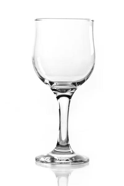 Kieliszek do wina na białym tle — Zdjęcie stockowe