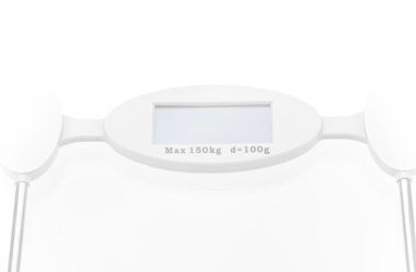 banyo Baskülü. cliping yola.