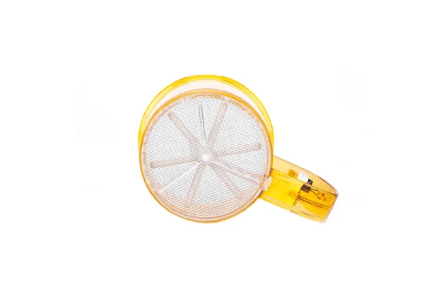 beyaz zemin üzerine süzgeç