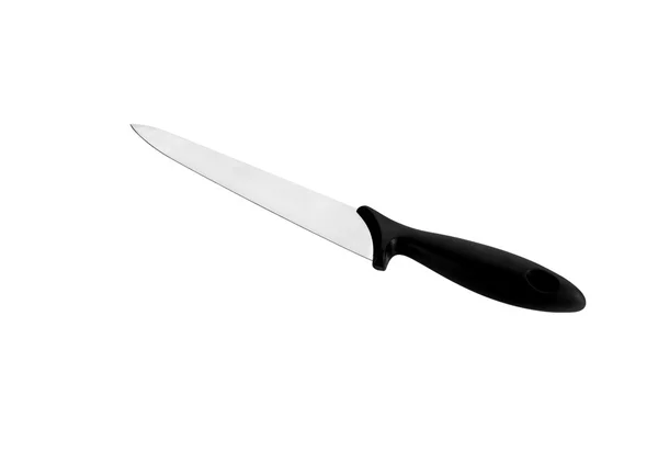 Kitchen knife isolated with clipping path — Stock Photo, Image