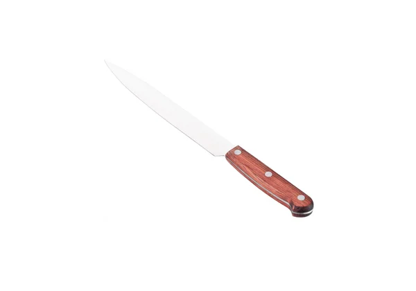 Kitchen knife isolated with clipping path — Stock Photo, Image