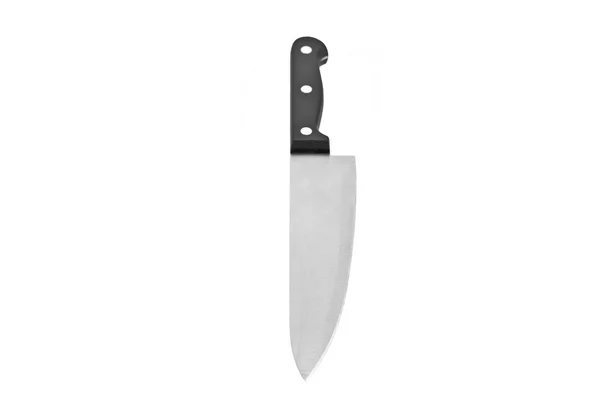 Кухонный нож изолирован с вырезкой пути — стоковое фото