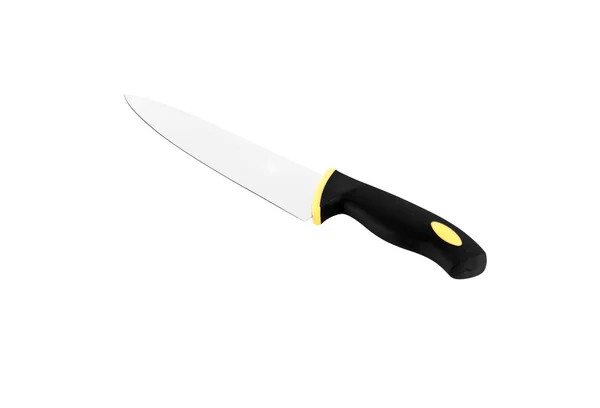 Kitchen knife isolated with clipping path — Stock Photo, Image