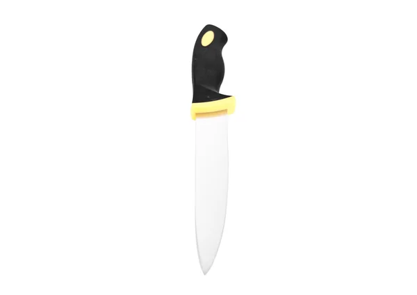 Кухонный нож изолирован с вырезкой пути — стоковое фото