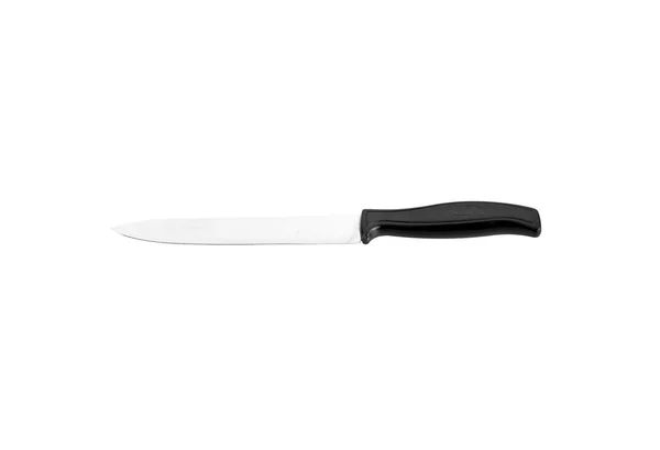 Nóż kuchnia na białym tle ze ścieżką przycinającą — Zdjęcie stockowe