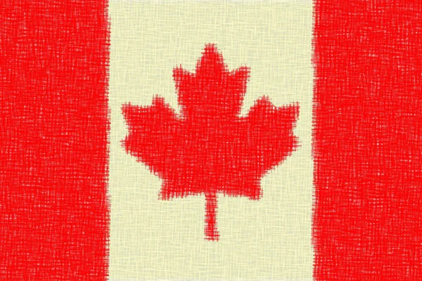 Canadian flag — Stock Photo, Image