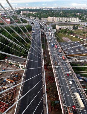 st. Petersburg, russi Askılı köprü inşaatı