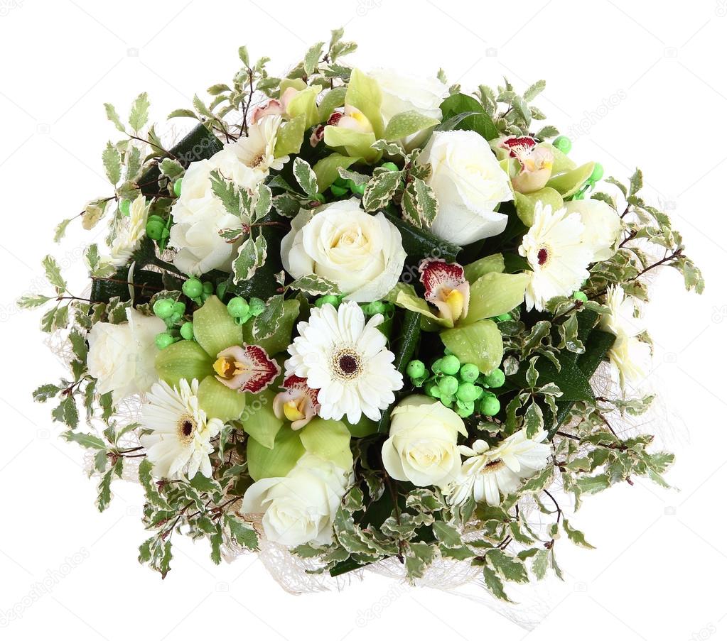 composiciones florales de rosas gerberas blancas y orqudeas composicin florstica diseo un ramo - Composiciones Florales composiciones florales de rosas gerberas blancas y orqudeas composicin florstica diseo un ramo - Composiciones Florales