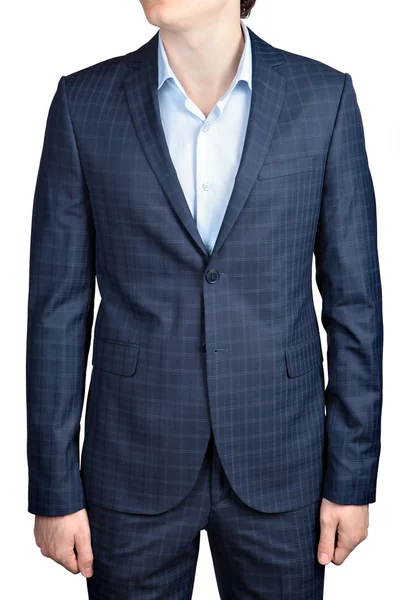 Checkered suit for men — Stock Photo, Image