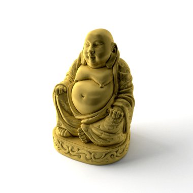Figure of Budha clipart