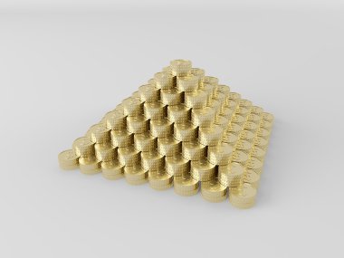 Piramit sikkeleri yaptı