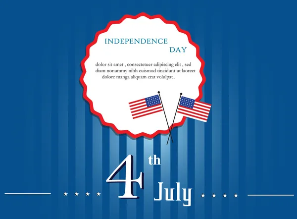 Jour de l'indépendance vectorielle fond — Image vectorielle