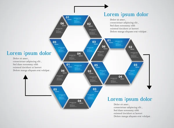 Infographic vectorelement — Stockvector