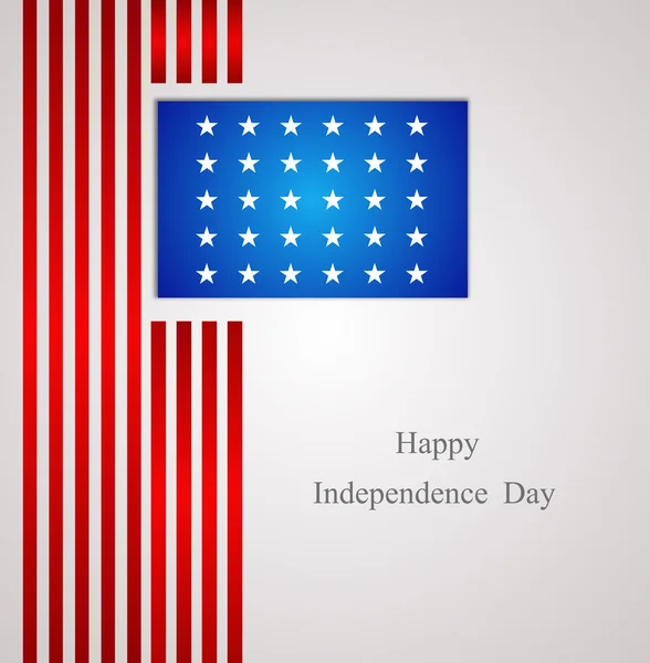 Дизайн прапора Дня Незалежності — стоковий вектор
