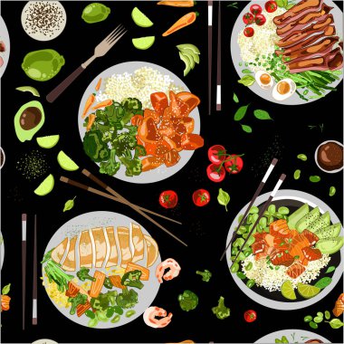 Yemekler kusursuz. Ana yemek çeşitleri, et, tavuk ve sebzeli balık yemekleri.