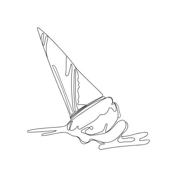 Dropped Melted Ice Cream Dropped Floor Doodle Line Art Sketch —  Vetores de Stock