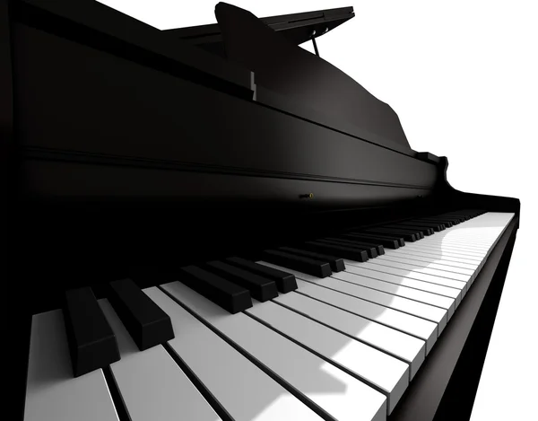Клавиатура фортепиано Стоковое Изображение
