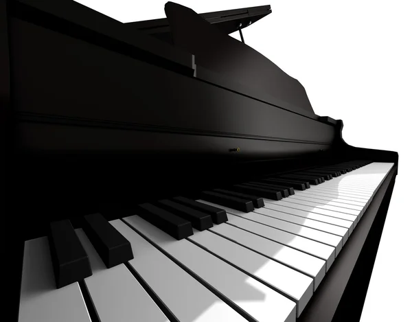 Piano keyboard Stockbild