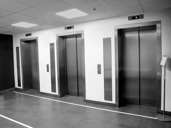 Elevator hall in a public building