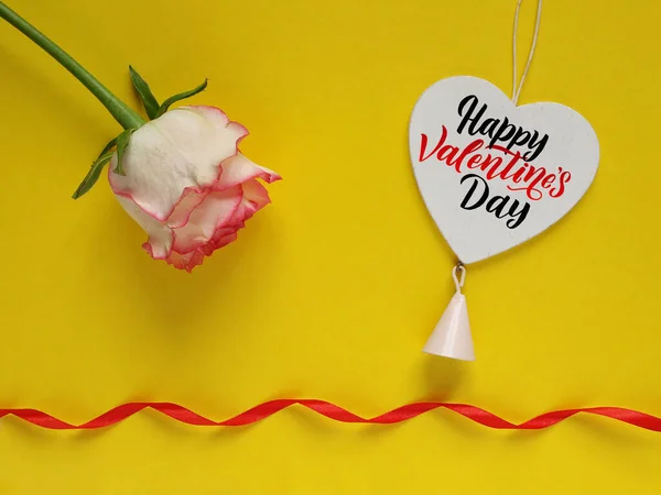 Вітання Листівками День Святого Валентина — стокове фото