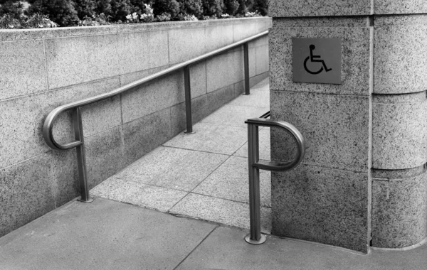 Přístup Pro Osoby Invalidních Vozících — Stock fotografie