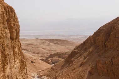 İsrail 'deki Yahudi Çölü' ndeki Kayalar