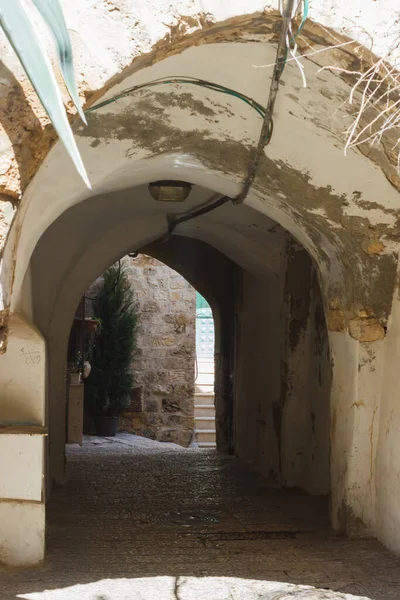 Rua Cidade Velha Jerusalém — Fotografia de Stock