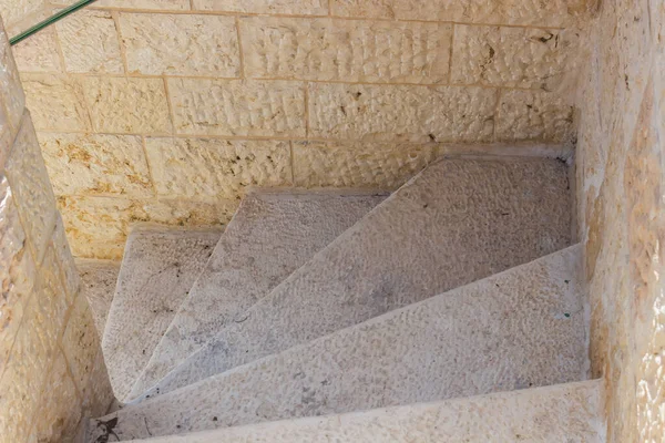耶路撒冷旧城楼梯 — 图库照片