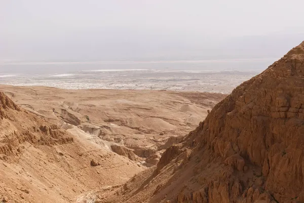 Kanion Pustyni Judejskiej Izraelu — Zdjęcie stockowe