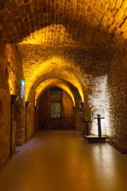 Akko kalesinin içi.