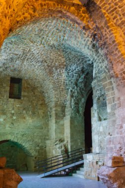 Akko kalesinin içi.