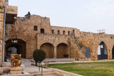 Akko kalesinin içi.