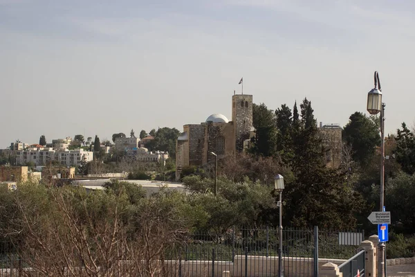 Widok Wzgórza Miasto Israel — Zdjęcie stockowe