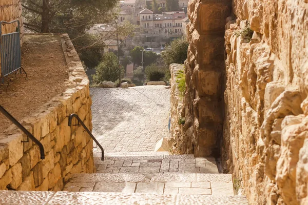 Улицы Старого Города Иерусалима — стоковое фото