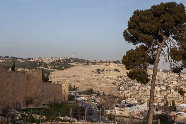 View Temple Mount South Wall — Stock Photo, Image