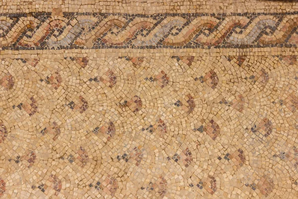 Mosaic Floor Caesarea Israel — Fotografia de Stock