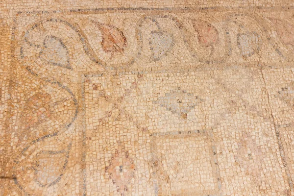 Mosaic Floor Caesarea Israel — Fotografia de Stock