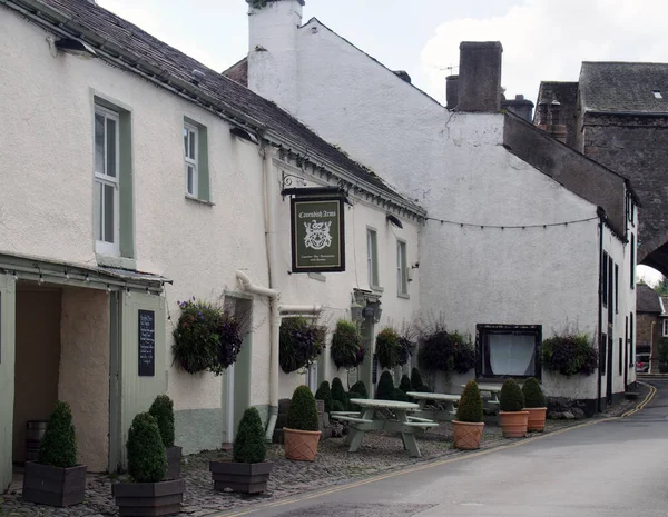 Cartmel Cumbria Spojené Království Září 2021 Kavendish Arms Pub Restaurant — Stock fotografie