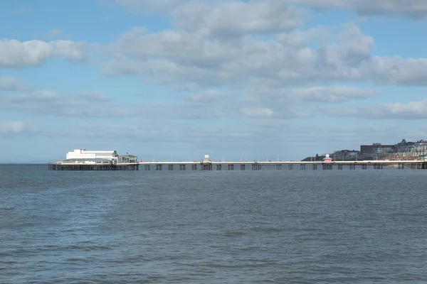 Blackpool Lancashire United Kingdom March 2022 View Blackpool North Pier — 스톡 사진