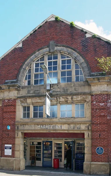 Ulverston Cumbria United Kingdom September 2021 Market Hall Building Ulverston — Stock Photo, Image