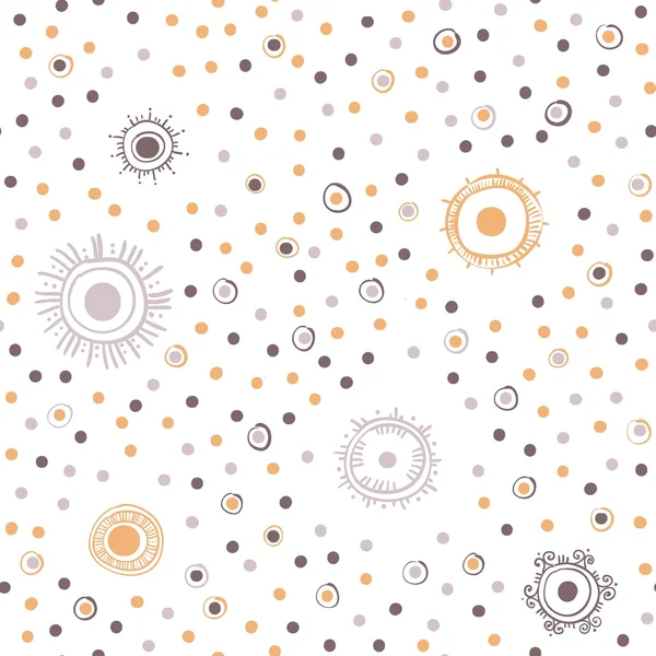 Pattern with dots — Stock Vector