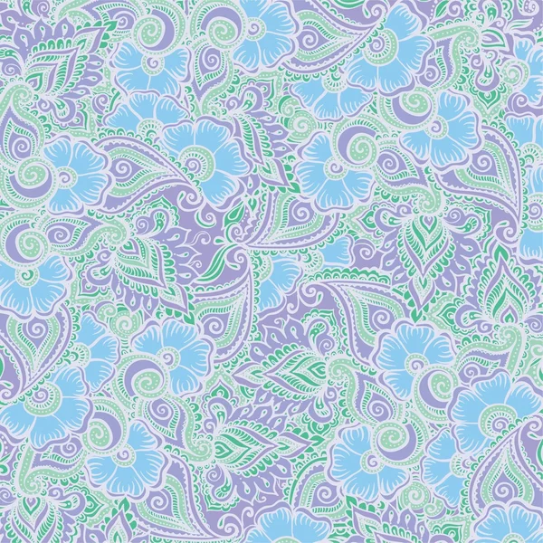 Textura con adorno floral — Vector de stock